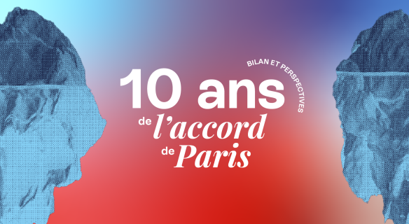 Visuel de l'évènement du CESE pour les 10 ans de l'Accord de Paris