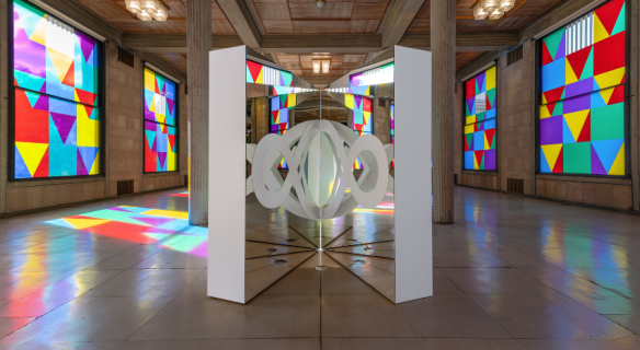 Daniel Buren - Michelangelo Pistoletto, (C) Photo - Hafid Lhachmi-11