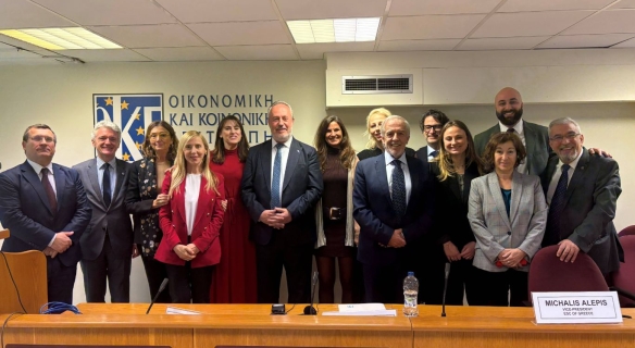 Les participants de la 5e session de l'ERASMUS des sociétés civiles