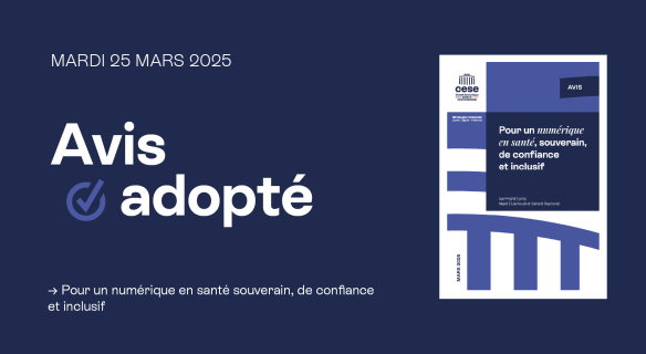 Avis adopté numérique en santé