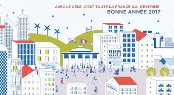Le CESE vous présente ses meilleurs vœux pour 2017 !
