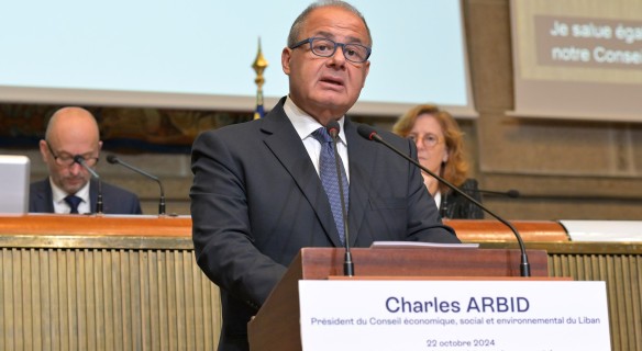 Charles Arbid, président du CESE du Liban
