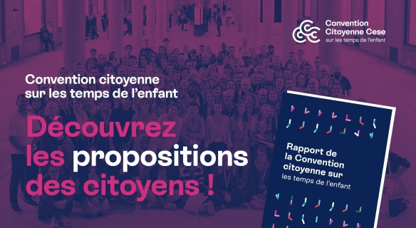 Rapport de la Convention citoyenne sur les temps de l'enfant