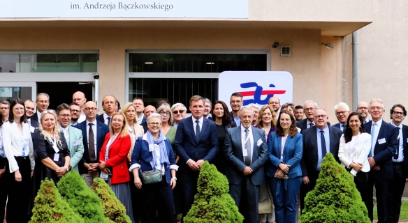 Participants de la réunion annuelle des Présidents et Secrétaires généraux des Conseils économiques et social de l’Union européenne et du Comité économique et social européen