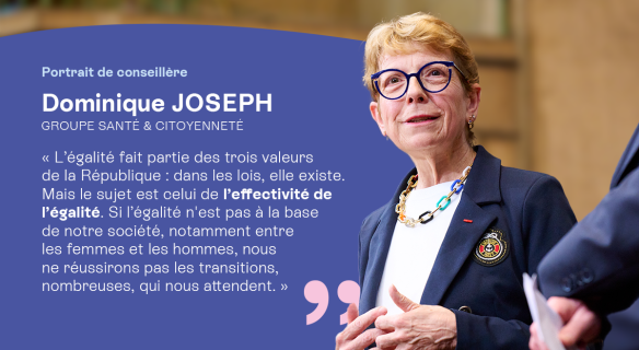 Portrait de conseillère : Dominique JOSEPH