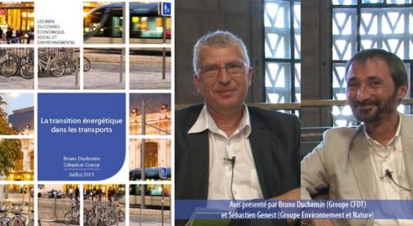 Le CESE s'est prononcé sur la transition énergétique dans les transports