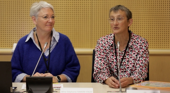 Photo de Stéphanie Hamon-Viaud et Christelle Giro