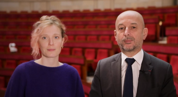 Agathe Hamel et Thierry Beaudet