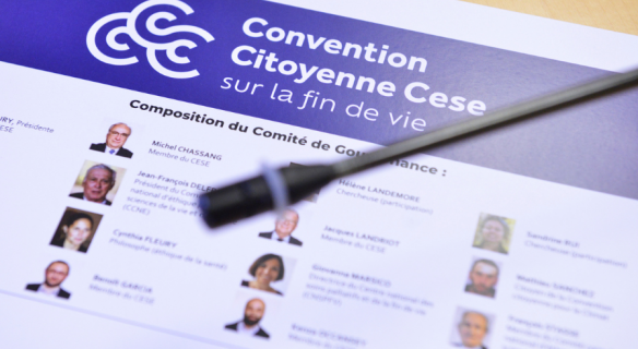 Comité de gouvernance - Convention citoyenne sur la fin de vie. Photos : Katrin Bauman
