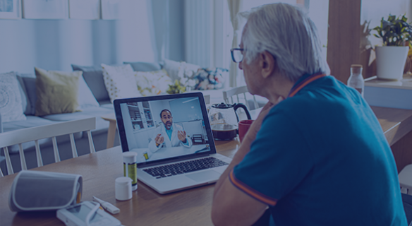 Consultation médicale en visio-conférence