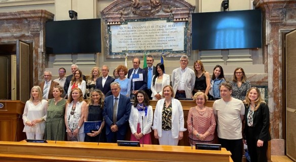 Erasmus des sociétés civiles à Rome