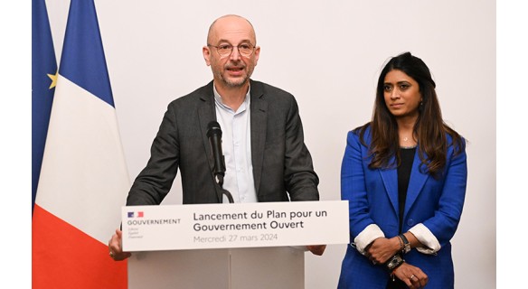 Thierry Beaudet et Prisca Thévenot