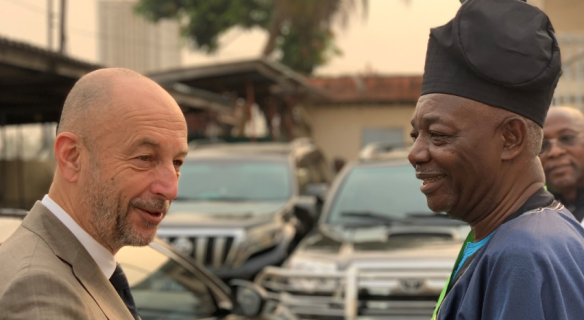 Thierry Beaudet à Cotonou