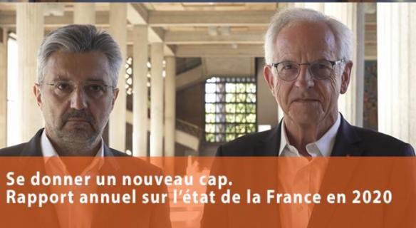 Le CESE a adopté son rapport annuel sur l'état de la France en 2020