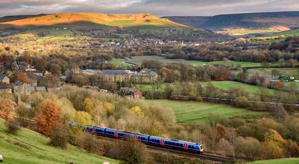 Train dans la campagne