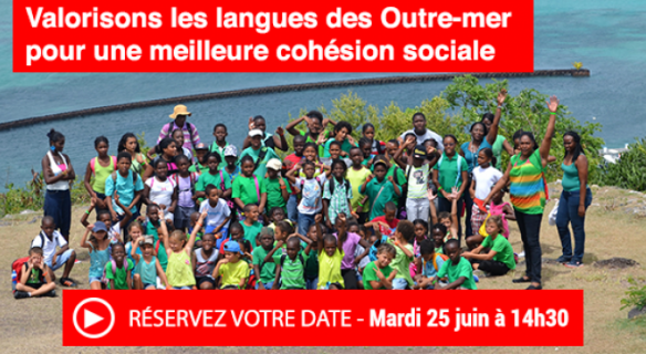 Séance plénière "Valorisons les langues des Outre-mer pour une meilleure cohésion sociale"