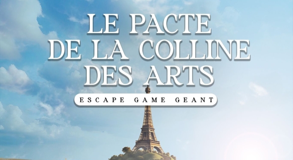 Visuel du jeu de piste "Le Pacte de la Colline des arts"