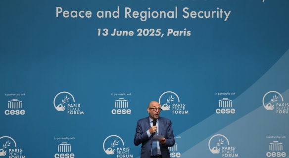 Thierry Beaudet Peace forum