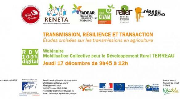 les transmissions en agriculture"...