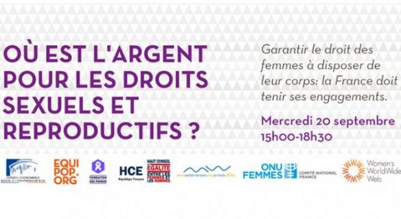 Colloque "Où est l'argent pour les droits sexuels et reproductifs ?"