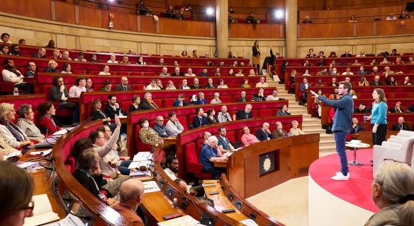 photo de l'hémicycle du Cese