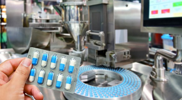 usine de médicaments
