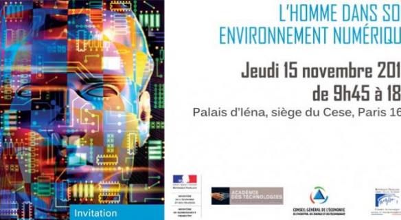 L'homme dans son environnement numérique - 15 novembre 2012