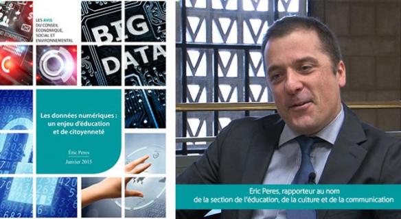 Le CESE s'est prononcé sur les données numériques : un enjeu d'éducation et de citoyenneté
