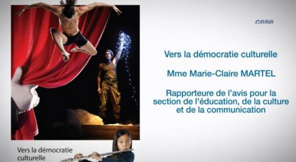 Le CESE a adopté son avis sur la démocratie culturelle