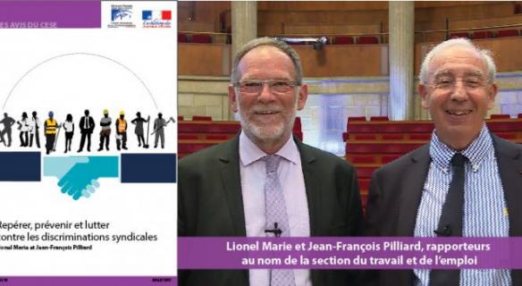 Le CESE a rendu son avis sur les discriminations syndicales
