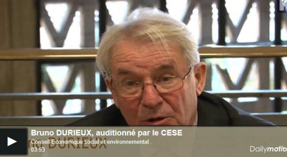 Audition de Bruno DURIEUX
