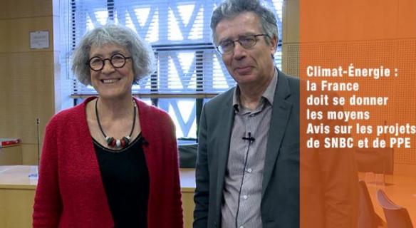 Energie-climat : le CESE a adopté son avis sur les projets de SNBC et de PPE