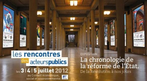 Cinquième édition des Rencontres des Acteurs Publics 2012