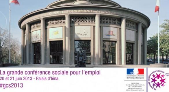Grande conférence sociale pour l’Emploi au Palais d'Iéna