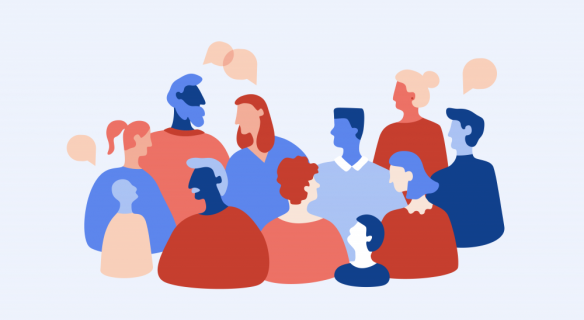 Illustration - métiers de la cohésion sociale