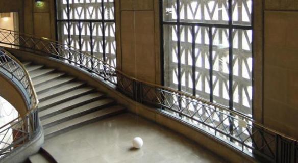 Installation de l'artiste Davide Bertocchi