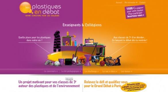 Concours « Les Plastiques en Débat »