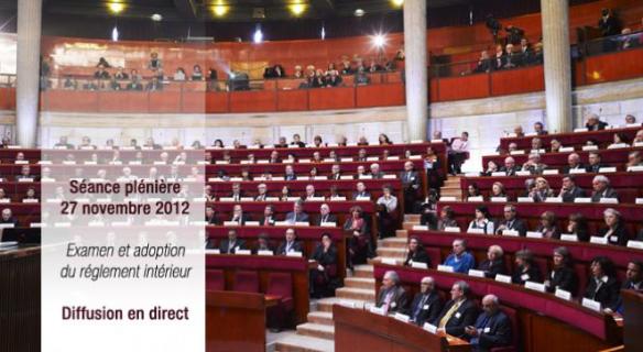 Examen et vote du projet de règlement intérieur du CESE 