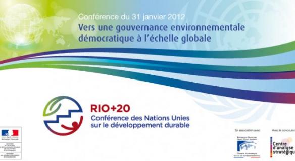 31 janvier - Vers une nouvelle gouvernance mondiale de l'environnement