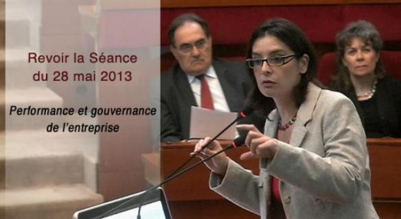 Revoir la séance du 28 mai 2013 : Performance et gouvernance de l'entreprise