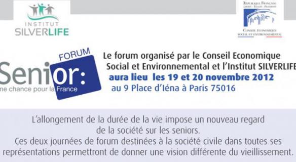 Forum senior, une chance pour la France