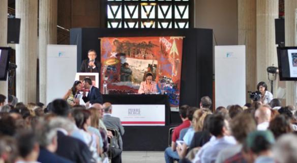 Empreintes urbaines, une exposition, une vente au enchères 