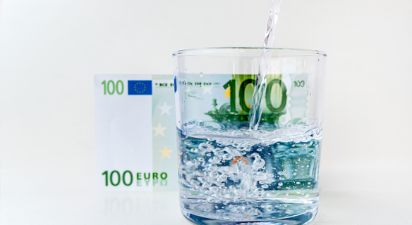 billet et eau