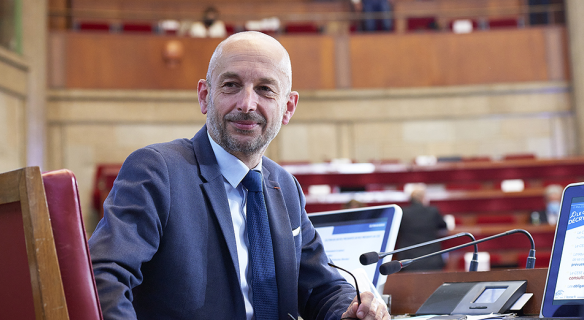Photo de Thierry Beaudet, président du Conseil économique, social et environnemental