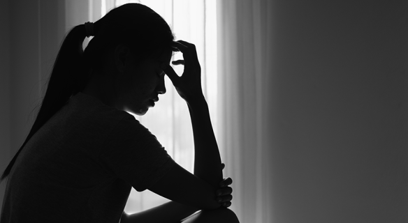 femme en contre-jour