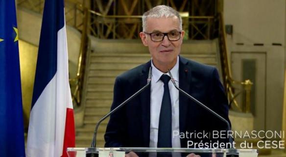 Discours des vœux du président du CESE Patrick Bernasconi