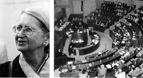 Geneviève de Gaulle Anthonioz entre au Panthéon