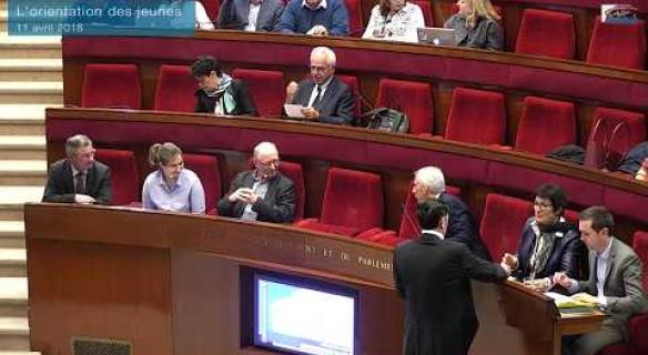 Séance de présentation de l'avis sur l'orientation des jeunes