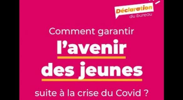 La déclaration "Jeunes, le devoir d'avenir" est adoptée par le Bureau