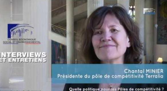 Questions à Chantal MINIER, (pôle-TERRALIA) - Pôles de compétitivité